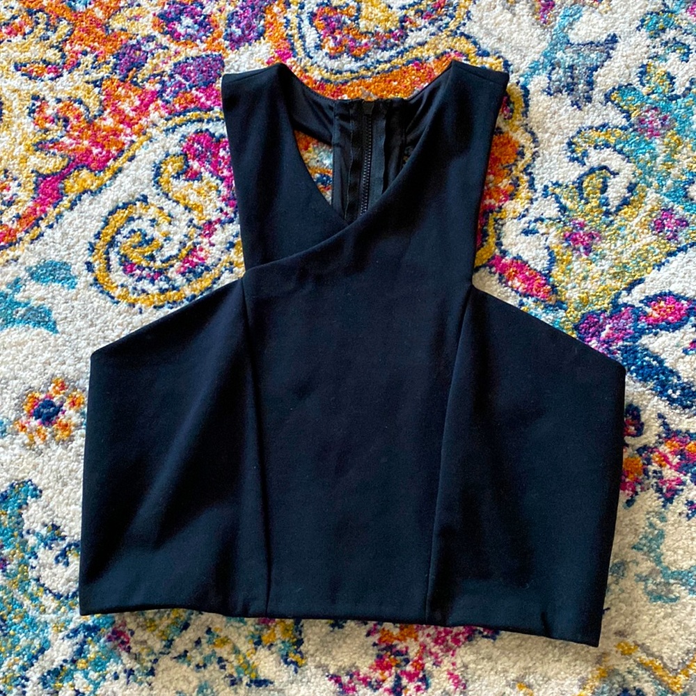Black Crop Top